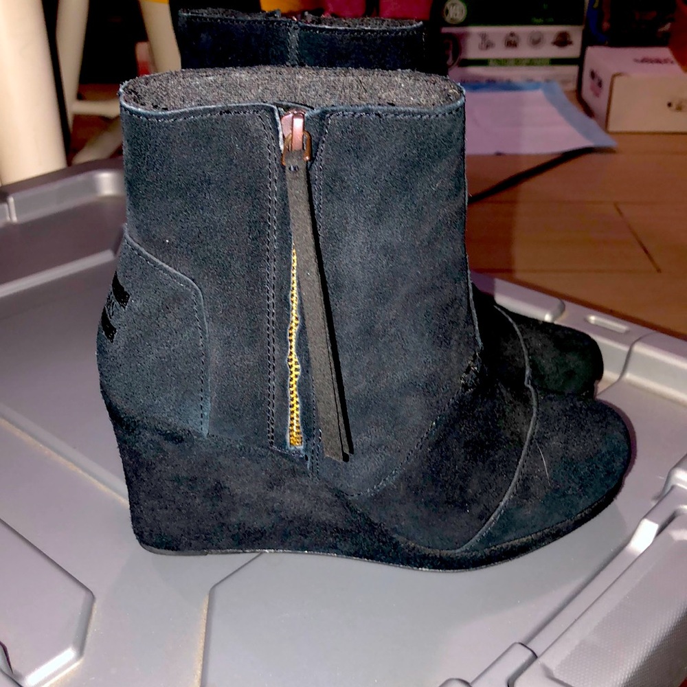 TOMS Booties - 6,5/Black